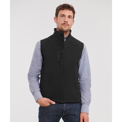 Mens Russell Smart Soft Shell Gilet