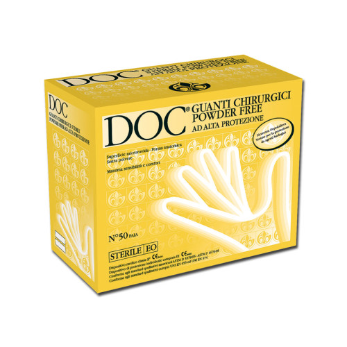 Sterile Latex Surgical Gloves Size 6.5 - Powder Free