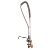 Prep Tub Table Stainless Low Profile 140cm with Taps and Shower Head