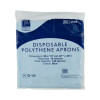 Blue Polythene Aprons - 69 x 117cm (Pack of 100)