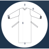 Reinforced Surgical Gown