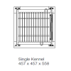 Stellvet Stainless Steel Kennels