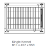 Stellvet Stainless Steel Kennels