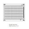 Stellvet Stainless Steel Kennels