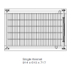 Stellvet Stainless Steel Kennels