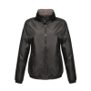 Women's fleece-lined rain bomber jacket