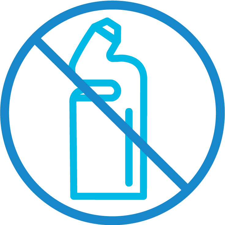 PHMB, ammonia & phenol-free